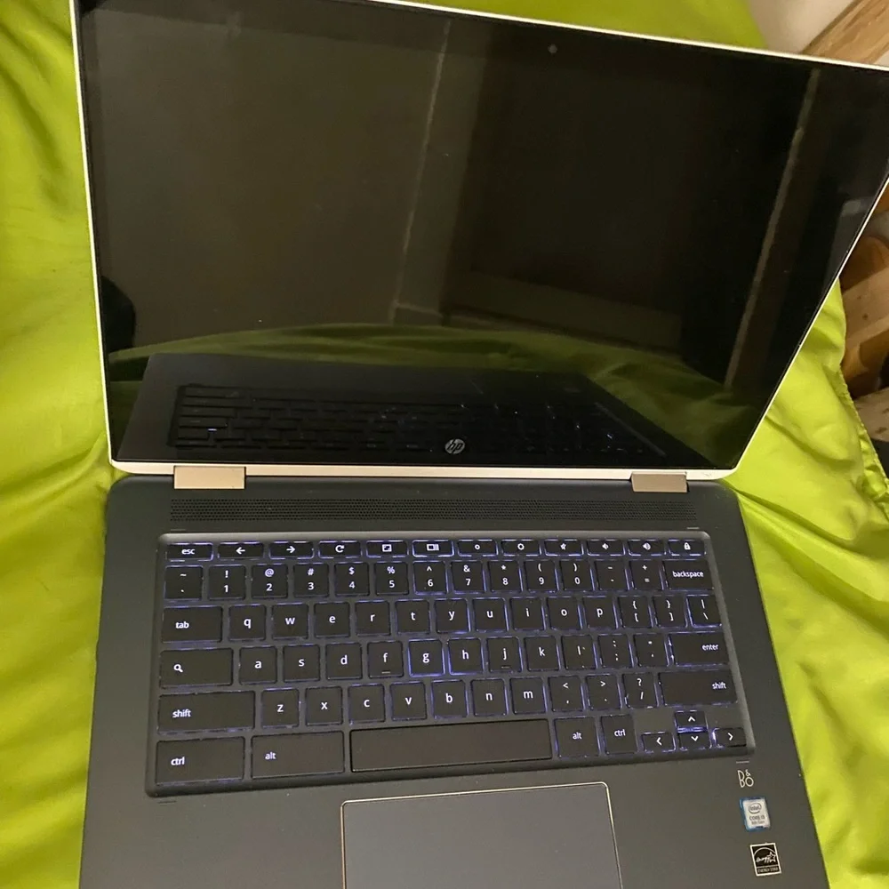 Hp chrome laptop